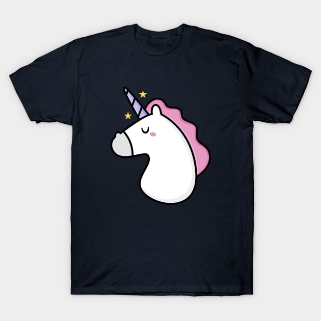 Cute Kawaii Unicorn T-Shirt by happinessinatee